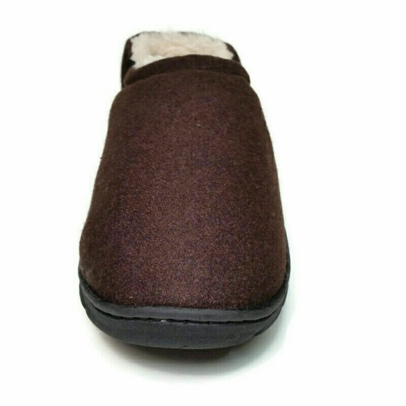 Homitem Mens House Slippers Size 9 Fuzzy Lining - Picture 9 of 12